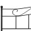 VidaXL (black) vidaXL Bed Frame Metal 3FT Single Elegant Classic Multi Colours Multi Sizes 5