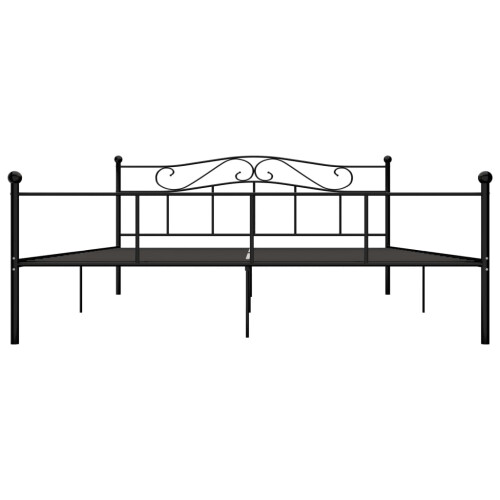 VidaXL (black) vidaXL Bed Frame Metal 3FT Single Elegant Classic Multi Colours Multi Sizes 2