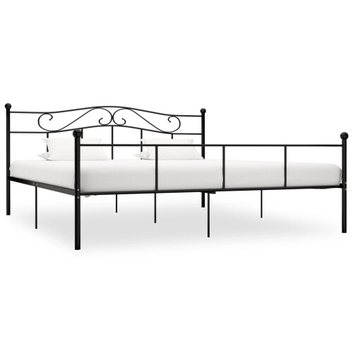 VidaXL (black) vidaXL Bed Frame Metal 3FT Single Elegant Classic Multi Colours Multi Sizes