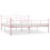 VidaXL (pink) vidaXL Bed Frame Metal 3FT Single Elegant Classic Multi Colours Multi Sizes 1
