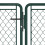 VidaXL vidaXL Gartentor aus Stahl 400x75 cm Grün 3