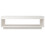 VidaXL (white) vidaXL Solid Pinewood Coffee Table White Living Room Couch Tea Accent Table 5