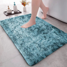 (50 x 80 cm (1ft 8in x 2ft 11 in), Teal) Thick Large Shaggy Rugs for Living Room Nonslip Area Rug Soft Fluffy Bedroom Carpets