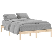 (137 x 190 cm) vidaXL Bed Frame Bedroom Bed Base Bedstead 100x190 cm Solid Wood Pine Twin