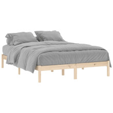 (152 x 203 cm) vidaXL Bed Frame Bedroom Bed Base Bedstead 100x190 cm Solid Wood Pine Twin