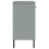 VidaXL (grey) vidaXL Solid Wood Pine Console Cabinet with Metal Legs Brown OSLO Sideboard 6