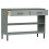 VidaXL (grey) vidaXL Solid Wood Pine Console Cabinet with Metal Legs Brown OSLO Sideboard 5