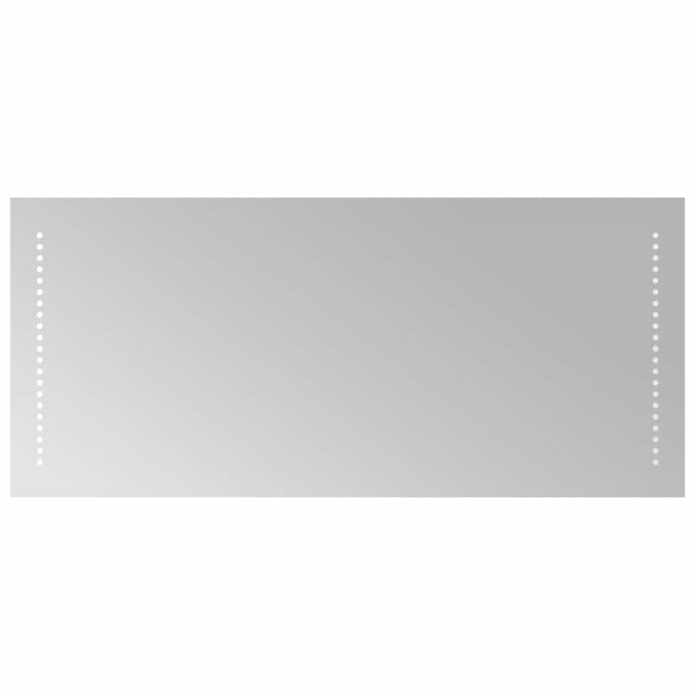 (90 x 40 cm) vidaXL LED Bathroom Mirror Washroom Wall-mounted Light up Mirror Multi Sizes