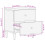 VidaXL (honey brown, 2 pcs) vidaXL Bedside Cabinet Nightstand Bed Cabinet Side Table Solid Wood Mango 4