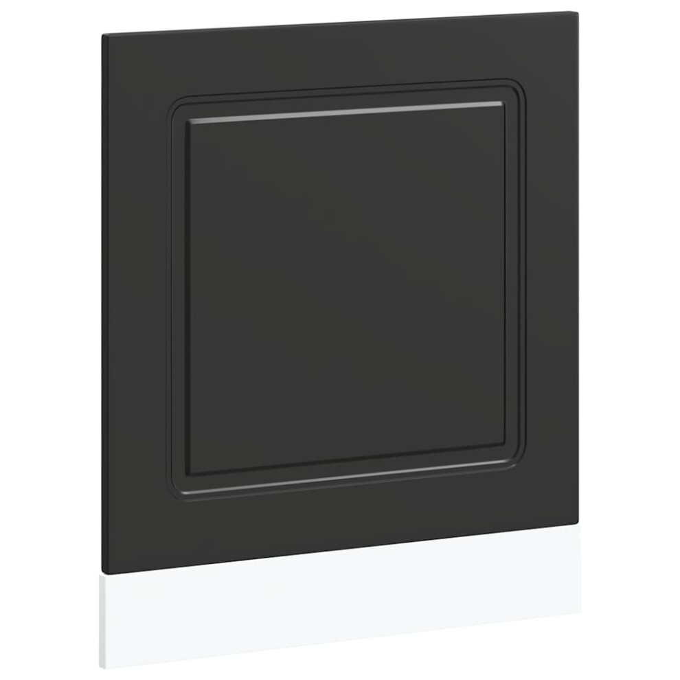 Vidaxl (, 60 X 1.5 X 67 Cm) Kitchen Base Cabinet Kalmar Smoked Oak Engineered Wood Black