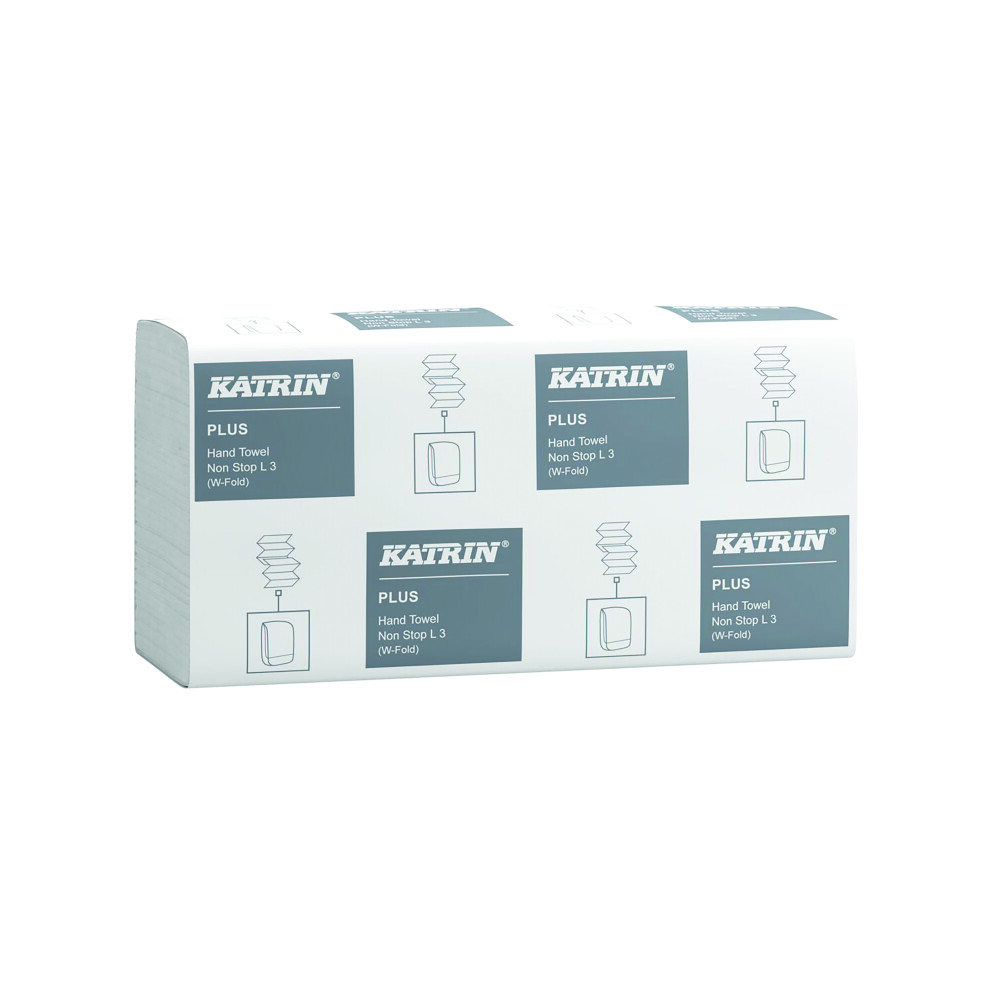 Katrin 61600 paper towels 90 sheets White
