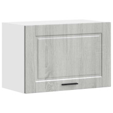 (grey sonoma, 60 x 31 x 40 cm) vidaXL Kitchen Base Cabinet Porto Black Engineered Wood sink base cabinet