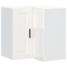 (high gloss white, 57 x 57 x 60 cm) vidaXL Kitchen Base Cabinet Porto Black Engineered Wood sink base cabinet