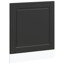 (black, 60 x 1.5 x 67 cm) vidaXL Kitchen Base Cabinet Porto Black Engineered Wood sink base cabinet