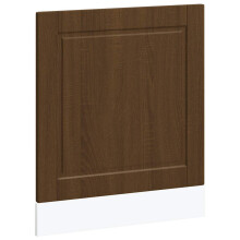 (brown oak, 60 x 1.5 x 67 cm) vidaXL Kitchen Base Cabinet Porto Black Engineered Wood sink base cabinet