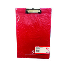 5 Star Office Fold-over Clipboard with Front Pocket Foolscap