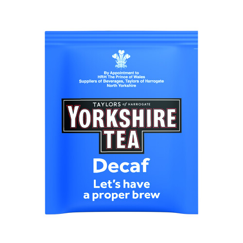 Yorkshire Tea Yorkshire Tea Decaffeinated Tagged And Enveloped Bags (Pack of 200) 1