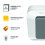 Fellowes Fellowes LX25 Cross-Cut Shredder White 100110063 2
