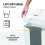 Fellowes Fellowes LX25 Cross-Cut Shredder White 100110063 6