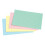 5 Star Office Record Cards Ruled Both Sides 127x76mm Assorted 1