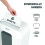 Fellowes Fellowes LX25 Cross-Cut Shredder White 100110063 3