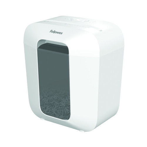 Fellowes Fellowes LX25 Cross-Cut Shredder White 100110063