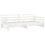 VidaXL (white) vidaXL Solid Pinewood Pull-out Day Bed 2x(90x200) cm Wooden Sleepover Sofa Bed 6