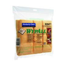 Wypall Yellow Microfibre Cloth (Pack of 6) - 8394