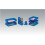 5 Star Office Letter Tray High-impact Polystyrene Foolscap Blue 4