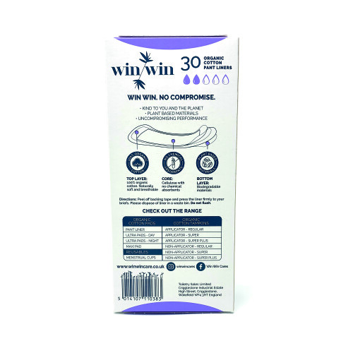 Win Win Sustainable Pant Liners (Pack of 12) - 1038 2