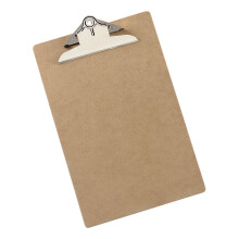 5 Star Office Clipboard Rigid Hardboard for Foolscap and A4 -