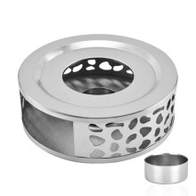 Stainless Steel Teapot Warmer, with Candle Holders Made Of Stainless Steel, Tea Warmer for Tea Sets And Coffee