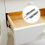 2Pcs Drawer Track Slides Mute Cabinet Rails For Computer Table Cabinets Drawer 8