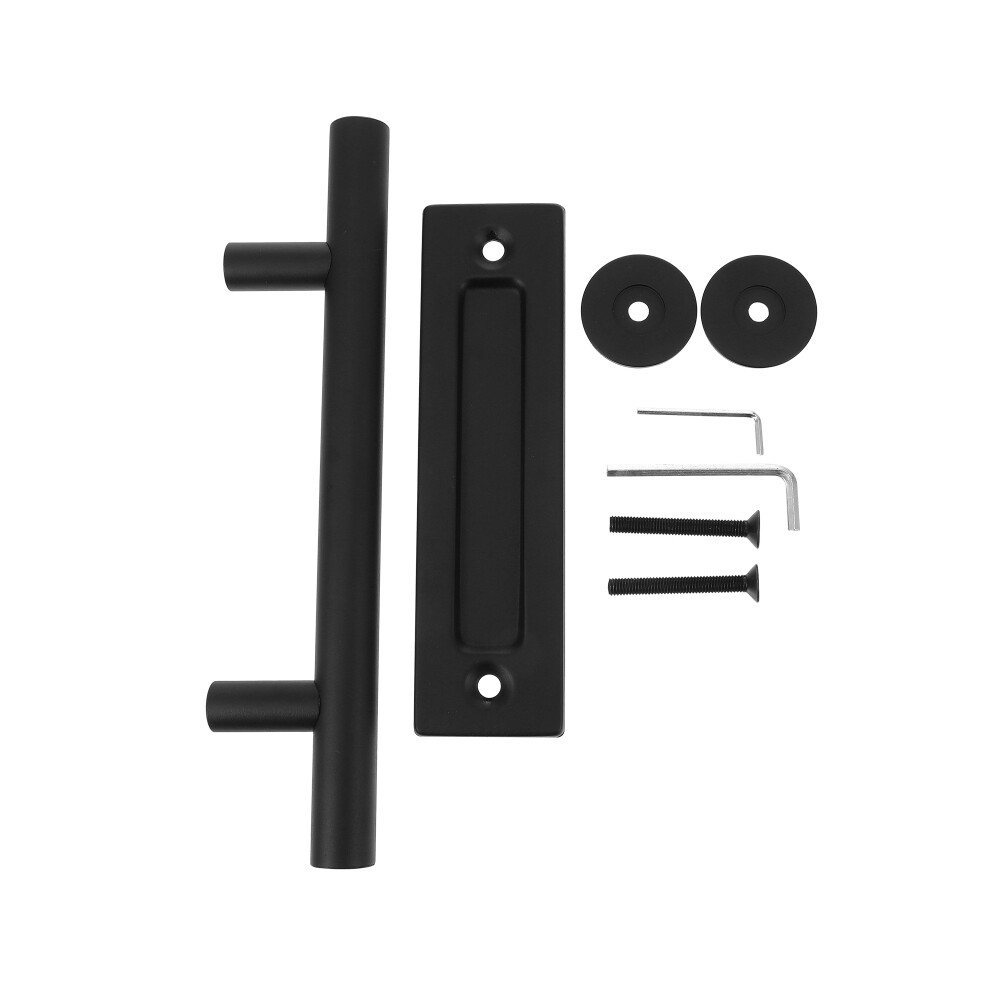 1 Set Amerikanischen Scheune TüR Griff SchiebetüR Griff Schrank Griff FüR Hause-image
