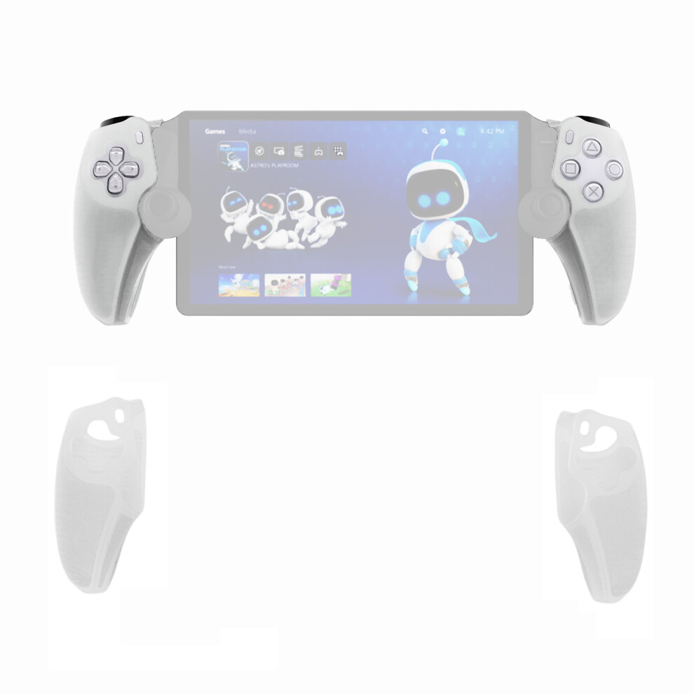 (Transparent ) For Sony Ps5 Portal Handheld Console Protective Co White 6914275261537