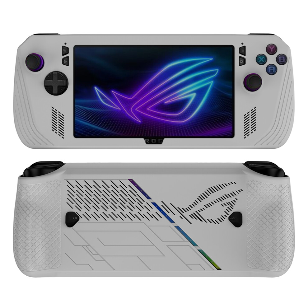 (White) For Asus Rog Ally X Game Console Protector Silicon White 6914275725381