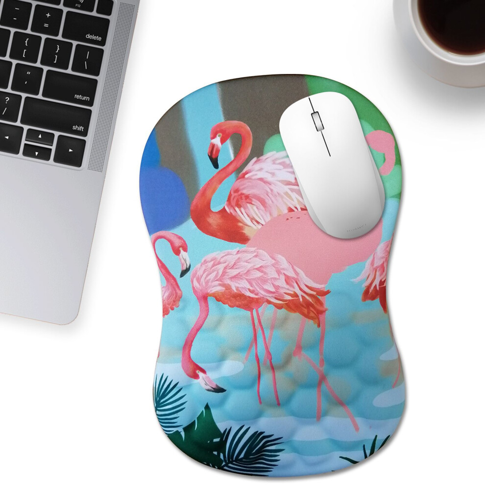 (Bird) 30X20x2.5cm Office Gaming Mouse Pad With Wrist Res 6914274252970
