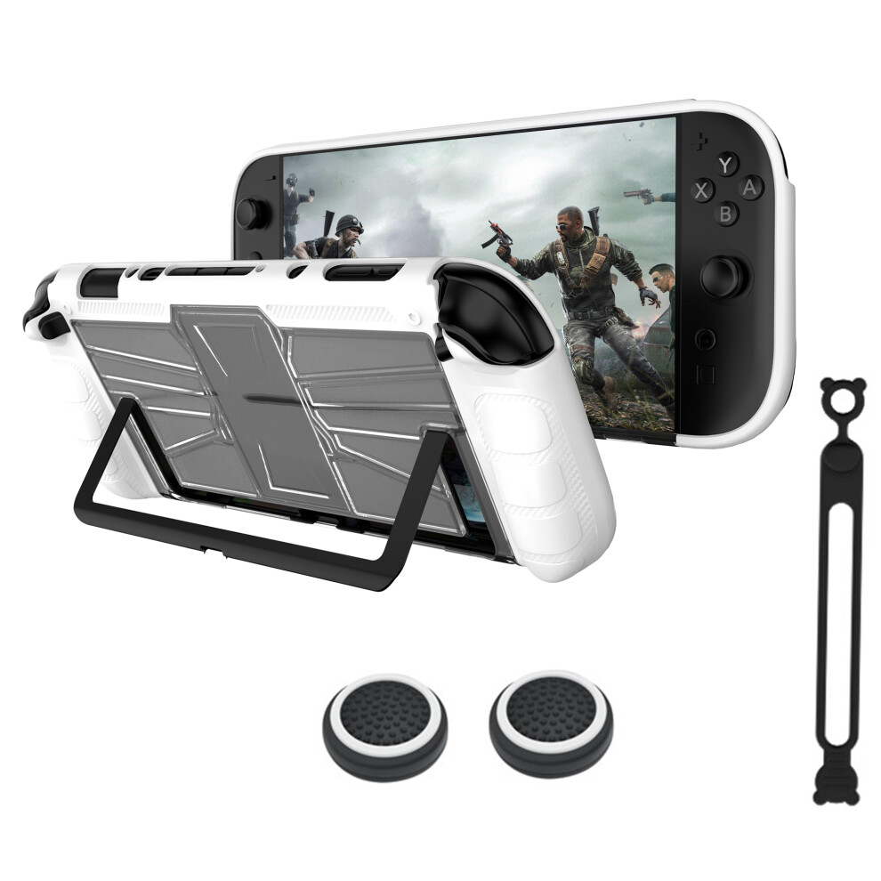 (White) For Nintendo Switch 2 Game Console Shockproof Cove White 6914279495242
