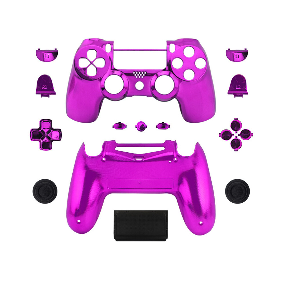(Purple) For Sony Ps4 Slim Ps4 Jdm-040 Controller Grip Hous Purple 6914272502886