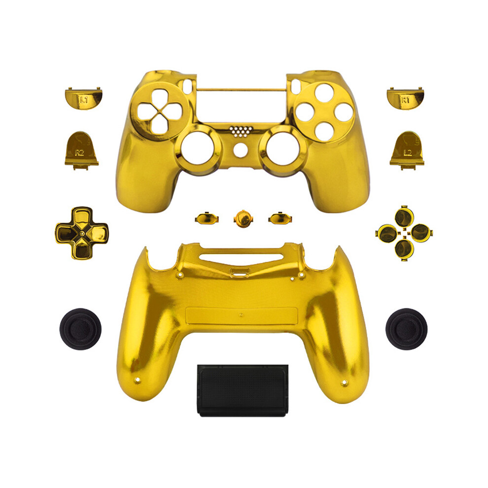 (Gold) For Sony Ps4 Slim Ps4 Jdm-040 Controller Grip Hous Gold 6914279358509