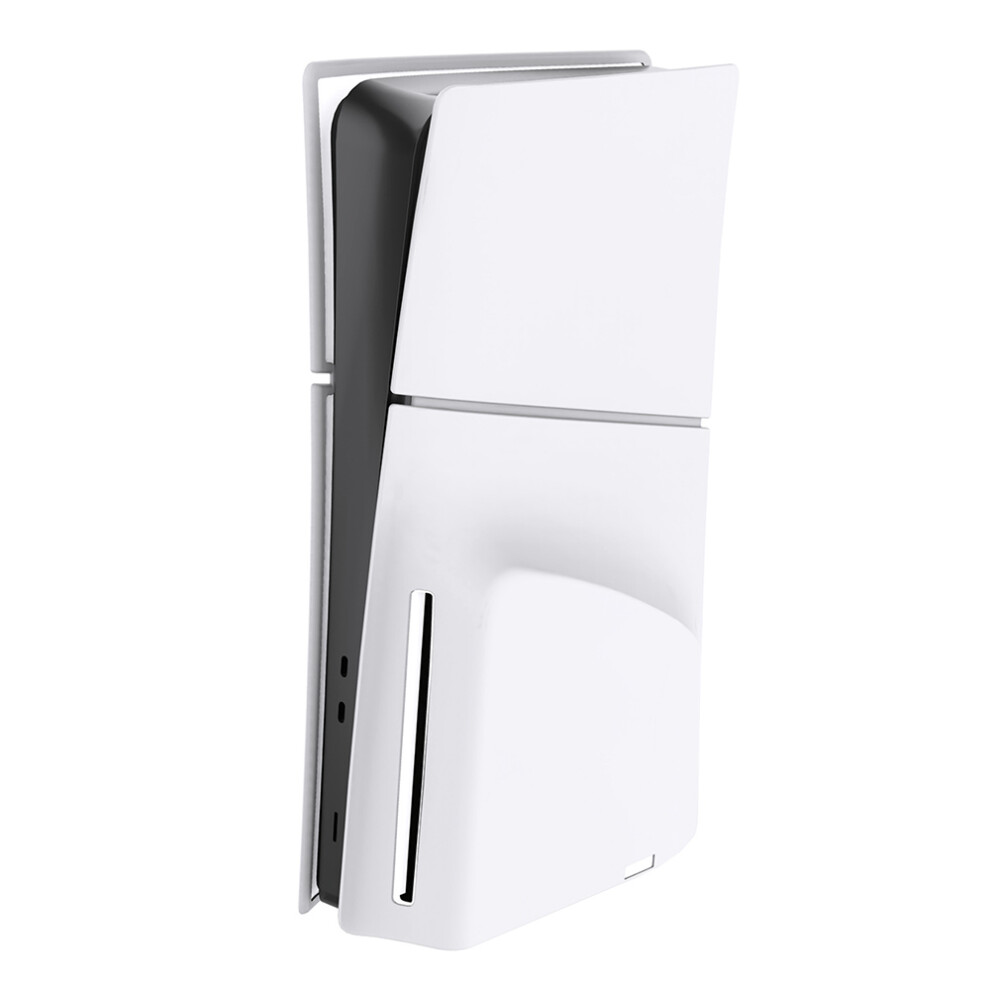 (Disc Edition ) For Sony Ps5 Slim Anti-Scratch Game Console Protec White 6914277177782