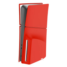 (Disc Edition Red) For Sony PS5 Slim Anti-Scratch Game Console Protec