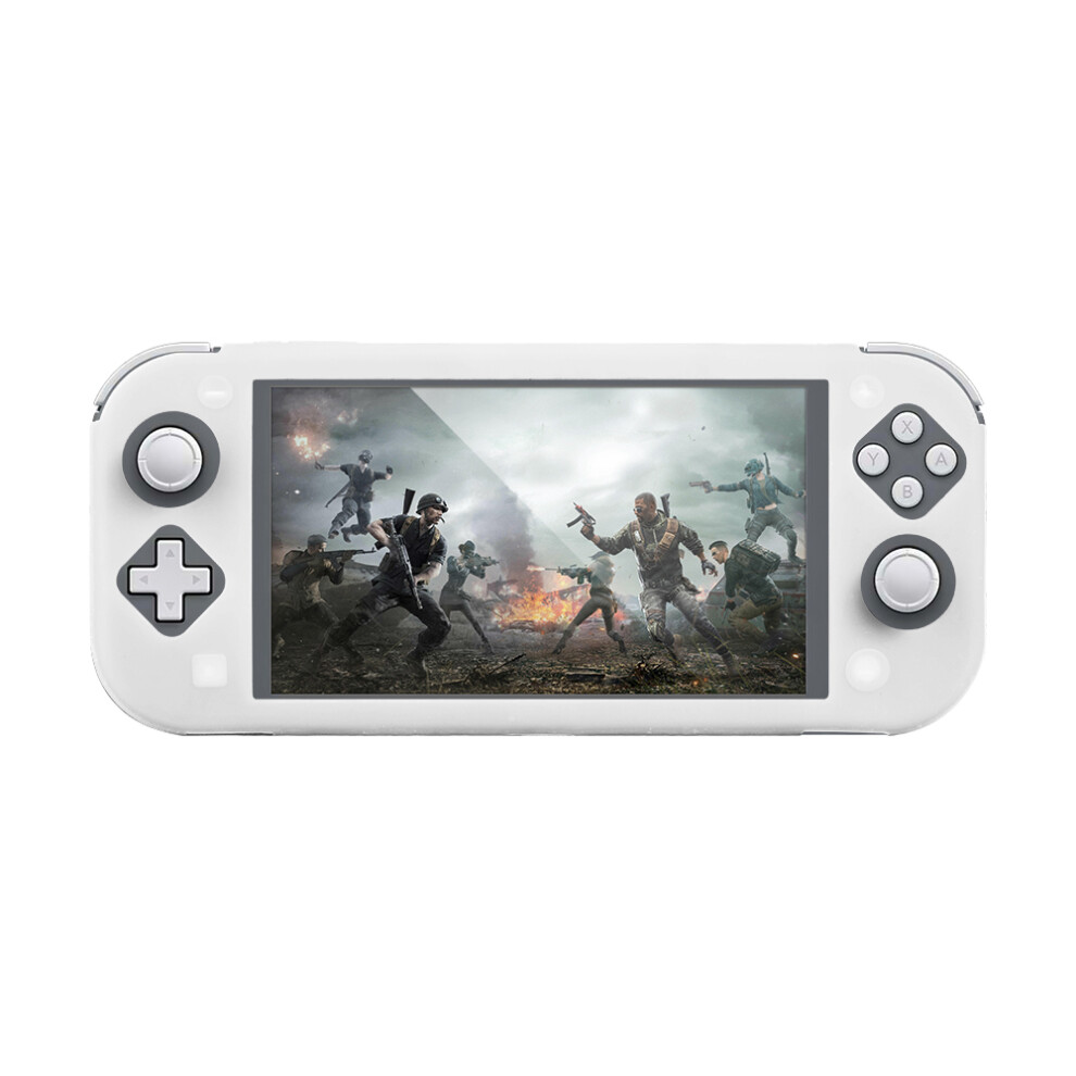 (White) For Nintendo Switch Lite Silicone Protective Case
