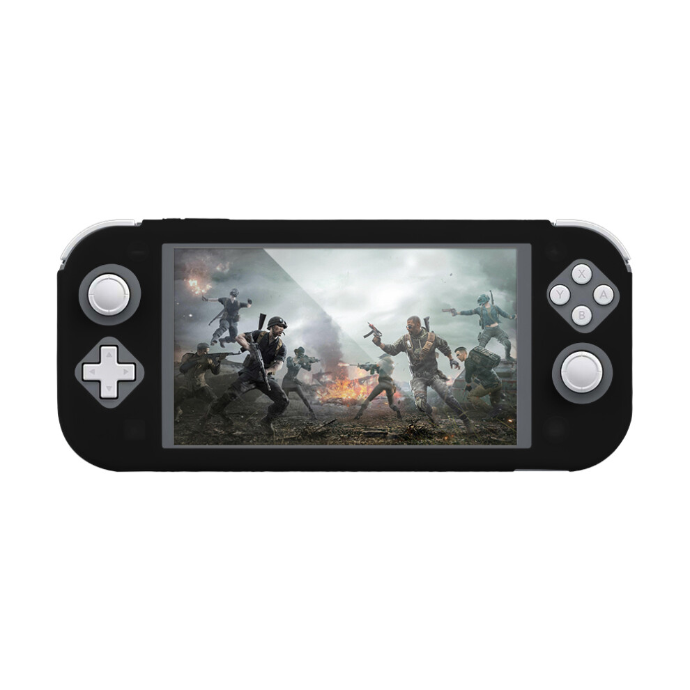 (Black) For Nintendo Switch Lite Silicone Protective Case Black 6914270647183