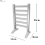 Homefront Free Standing Electric Clothes Airer 90W 2