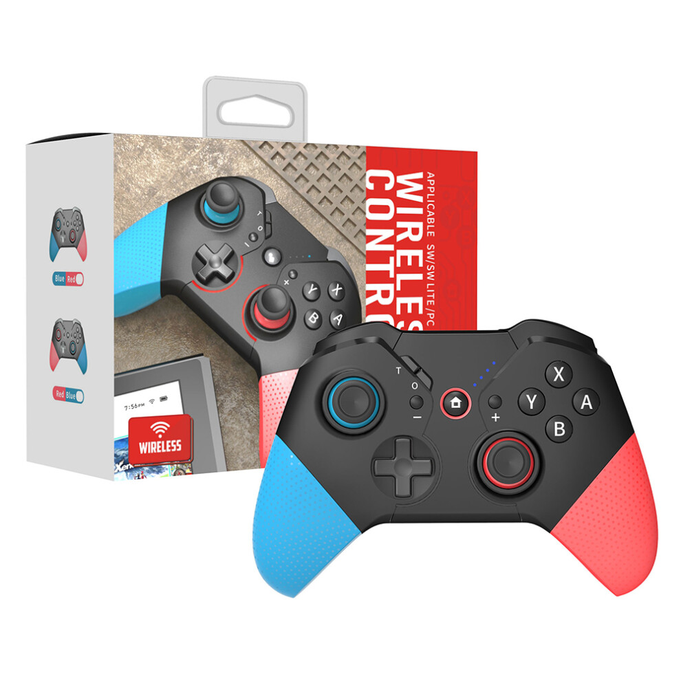 (Bluered) Game Controller Sw531 For Nintendo Switch Wireless 6914275526964
