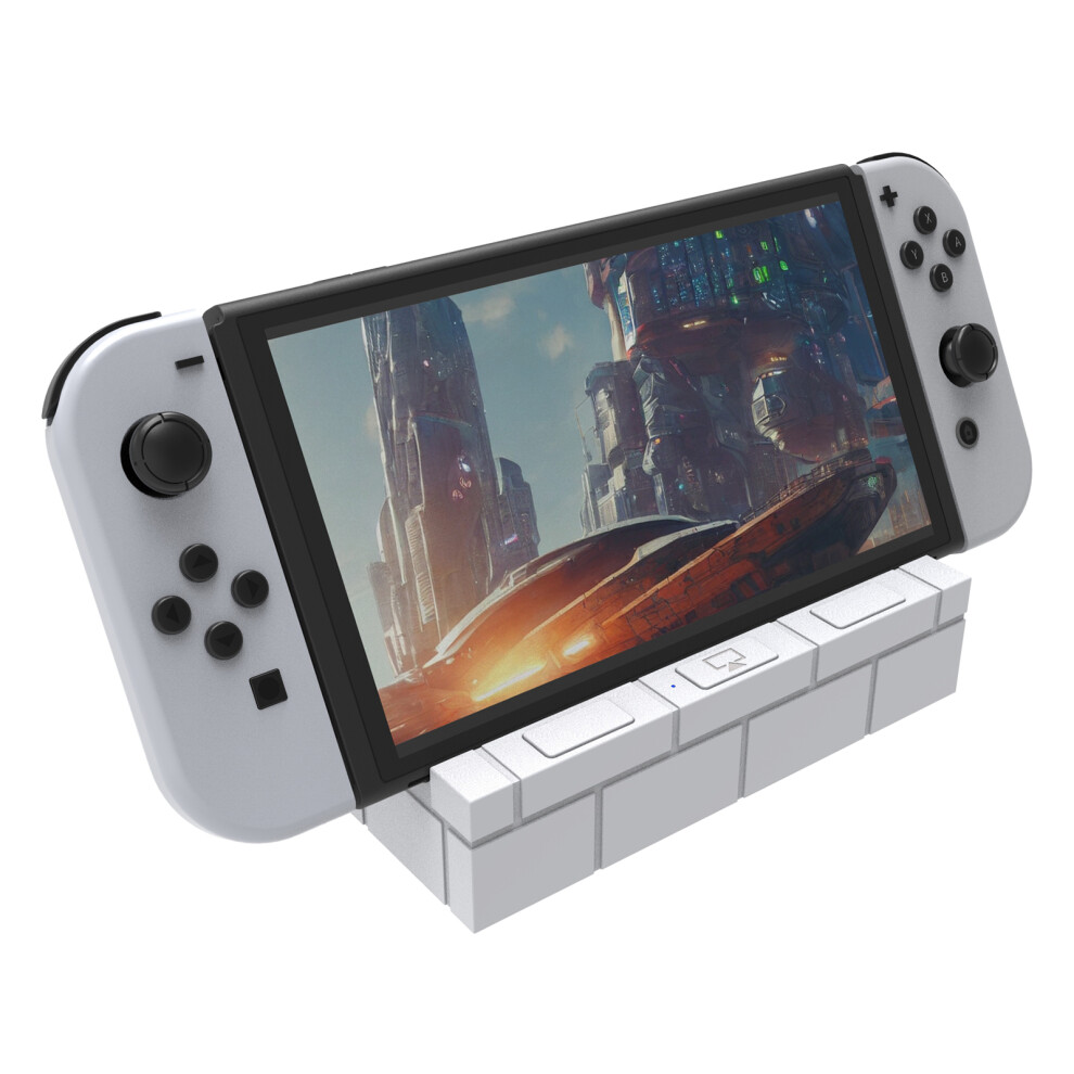 (White) Hs-Sw480 For Nintendo Switch / Switch Oled Tv Dock White 6914272543889