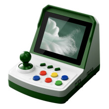 (Green) Game console A6Plus Support 2 Players Retro Video