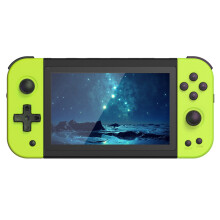(Fluorescent Yellow) Game console x51 Retro Handheld Game Console 5-inc