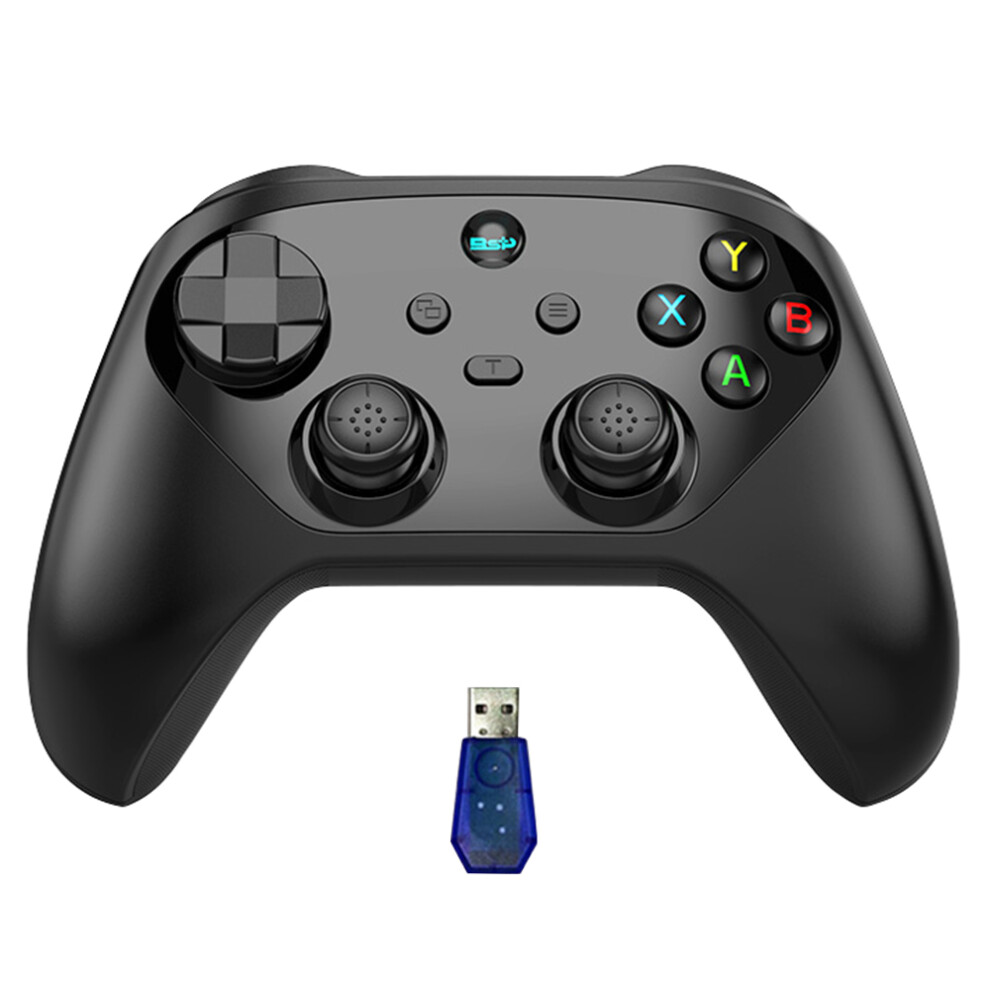 (Black) Game Controller G6s Hall Joystick Trigger Six Axis Black 6914277676346